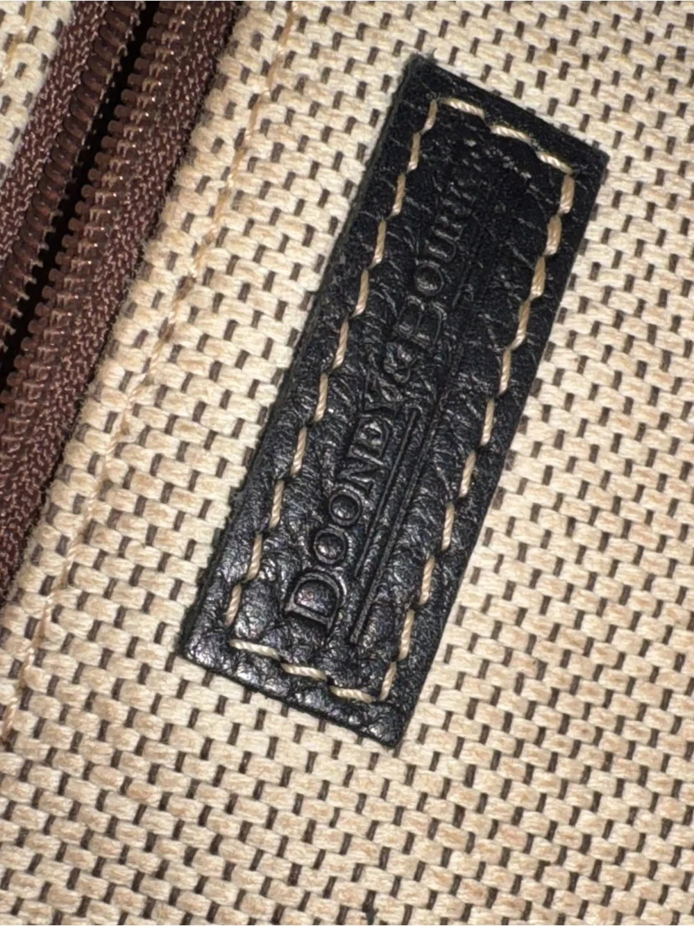 Dooney & Bourke Black Pebbled Leather Hobo with Silver Hardware